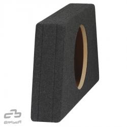 BASSER 10'' inch (25 CM) Universele Gesloten Subwooferbehuizing FLAT