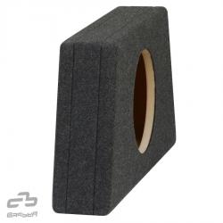 BASSER 12'' inch (30 CM) Universele Gesloten Subwooferbehuizing FLAT