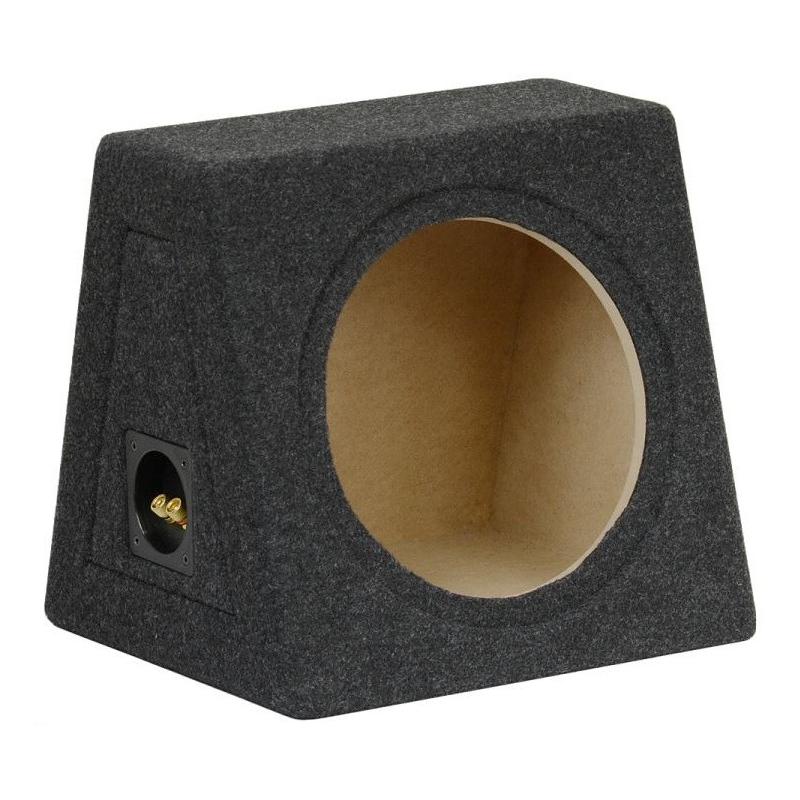 BASSER 10'' inch (25 CM) Universele Gesloten Subwooferbehuizing (2 x SCHUIN) BASSER 10'' inch (25 CM) Universele Gesloten Subwooferbehuizing (2 x SCHUIN)