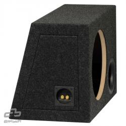 BASSER 12'' inch (30 CM) Universele Gepoorte Subwooferbehuizing (Ronde Basspoort)