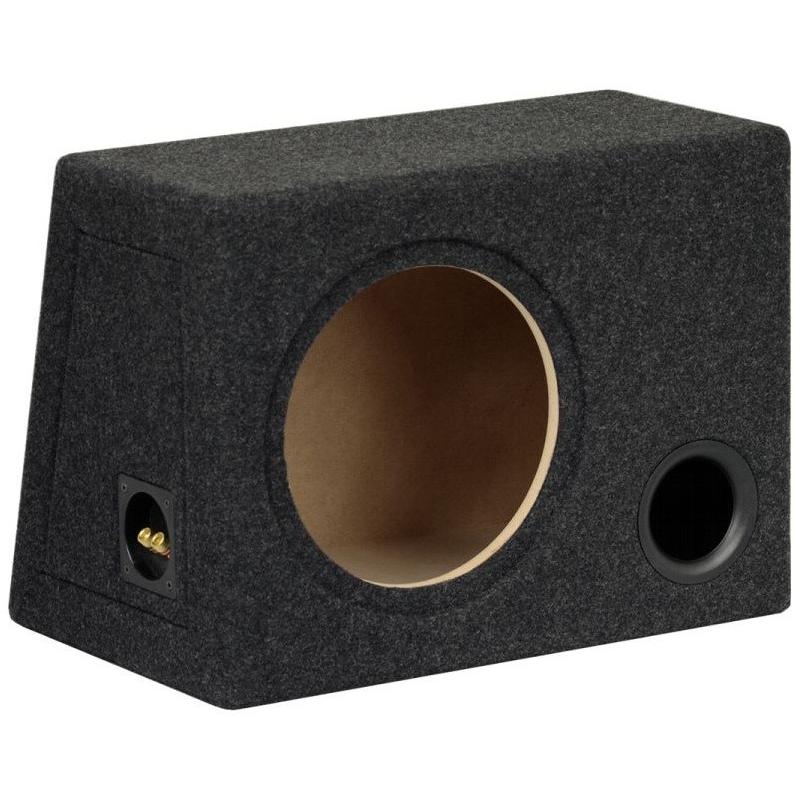 BASSER 10'' inch (25 CM) Universele Gepoorte Subwooferbehuizing (Ronde Basspoort, 35 LITER) BASSER 10'' inch (25 CM) Universele Gepoorte Subwooferbehuizing (Ronde Basspoort, 35 LITER)