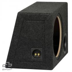 BASSER 12'' inch (30 CM) Universele Gepoorte Subwooferbehuizing (Ronde Basspoort, 50 LITER)
