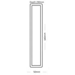 BASSER 2 x 12'' inch (30 CM) Universele Gepoorte Subwooferbehuizing (Bassreflex, 2 x 50 LITER)