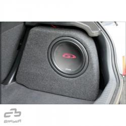 BASSER Pasklare 10'' inch Subwooferbehuizing Honda Civic Hatchback (2000 - 2006)