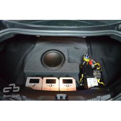 BASSER Pasklare 12'' inch Subwooferbehuizing Jaguar XF (Vanaf 2008)
