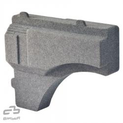 BASSER Pasklare 12'' inch Subwooferbehuizing Mercedes Viano (LANG, 2003 - 2014)