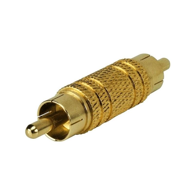 CHP HQ RCA Koppelconnector (2 x Male)