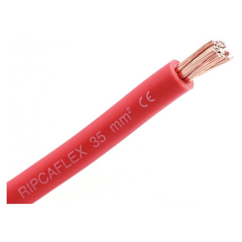 Ripca 35QMM Voedingskabel Rood (5 Meter) Ripca 35QMM Voedingskabel Rood (5 Meter)