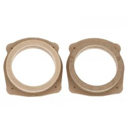 ACV MDF Speakerringen set Fiat/Lancia