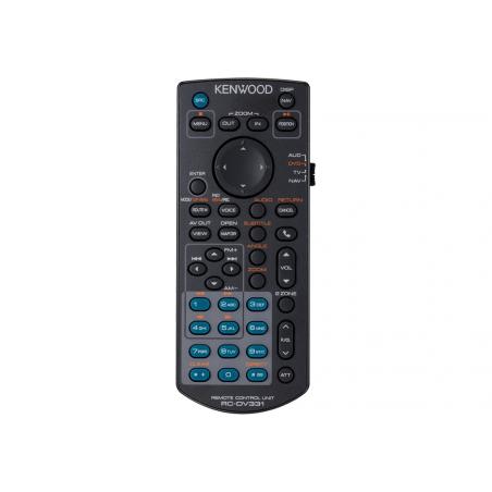 Kenwood KNA-RCDV 331 IR-Fernbedienung Schwarz | Für Multimedia-Monitore Mit Navigation & Audio-Steuerung