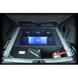 BASSER Pasklare 3 x 8'' inch Subwooferbehuizing BMW X6 (F16, Vanaf 2014)