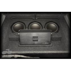 BASSER Pasklare 3 x 8'' inch Subwooferbehuizing BMW X6 (F16, Vanaf 2014)