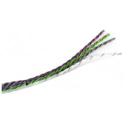 BSL Getwiste Speakerkabel PRO 2,5 QMM (Wit + Wit/Zwart)