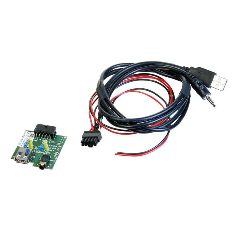 ACV AUX/USB Ombouwset Hyundai Santa Fe ACV AUX/USB Ombouwset Hyundai Santa Fe