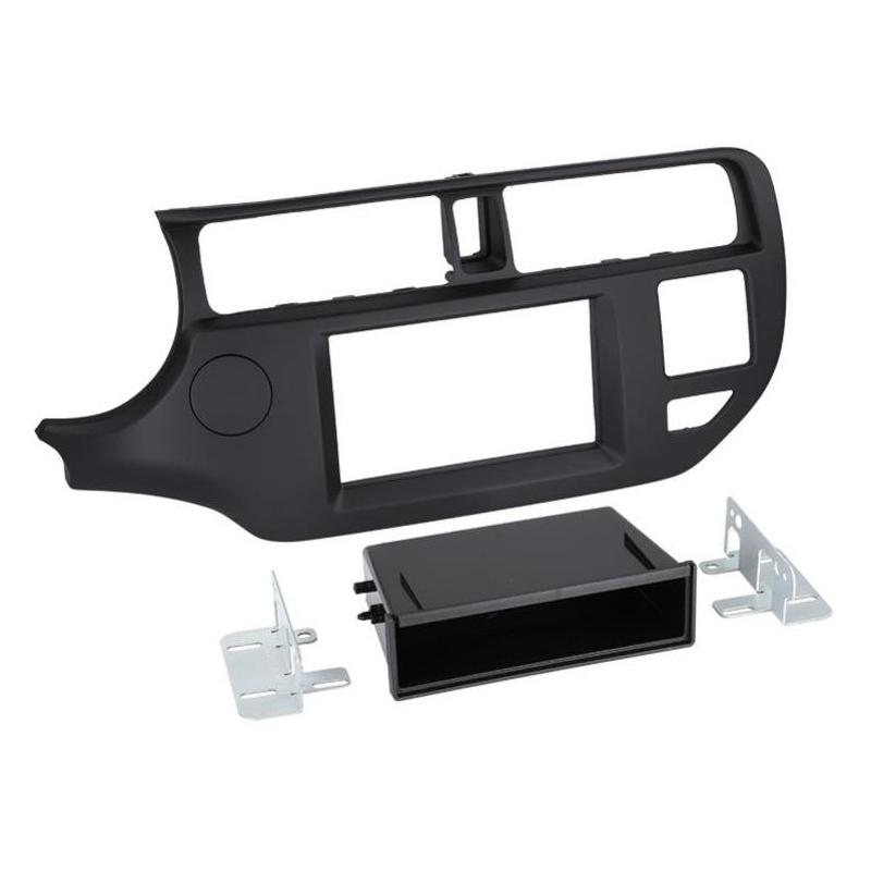 ACV 1DIN Inbouwframe Kia Rio Zwart (Vanaf 2011 t/m 2015)