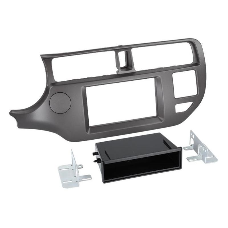 ACV 1DIN Inbouwframe Kia Rio Antraciet (Vanaf 2011 t/m 2015) ACV 1DIN Inbouwframe Kia Rio Antraciet (Vanaf 2011 t/m 2015)