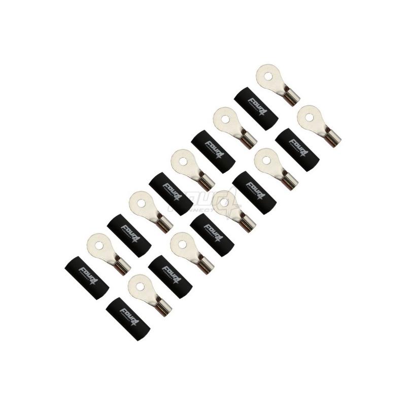 4Connect Kabelogenset Zwart 10QMM M4 (10 Stuks)