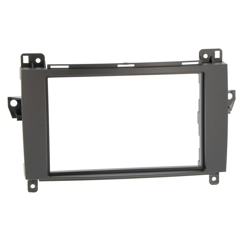 BSL 2DIN Inbouwframe Mercedes A/B/Sprinter/Vito/Viano/ Volkswagen Crafter (001)