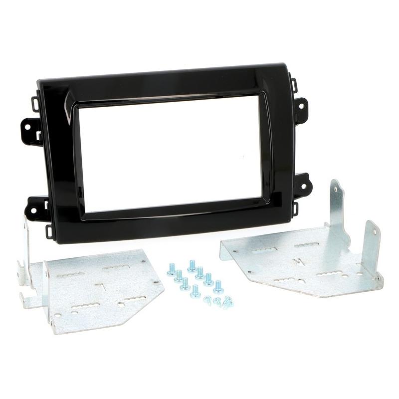 BSL 2DIN Inbouwpakket DELUXE Hoogglans Zwart Fiat Ducato (Vanaf 2021) BSL 2DIN Inbouwpakket DELUXE Hoogglans Zwart Fiat Ducato (Vanaf 2021)