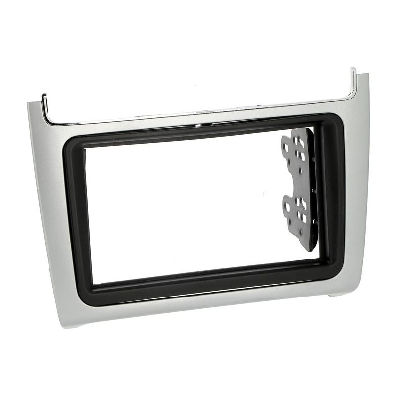 BSL 2DIN Inbouwpakket Zilver Volkswagen Polo 6C (Vanaf 2014)