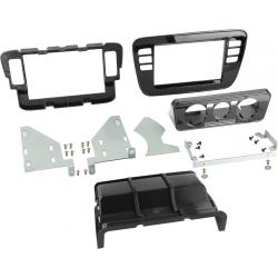 ACV 2DIN Inbouwframepakket Hoogglans Zwart Seat/Skoda/Volkswagen (079)