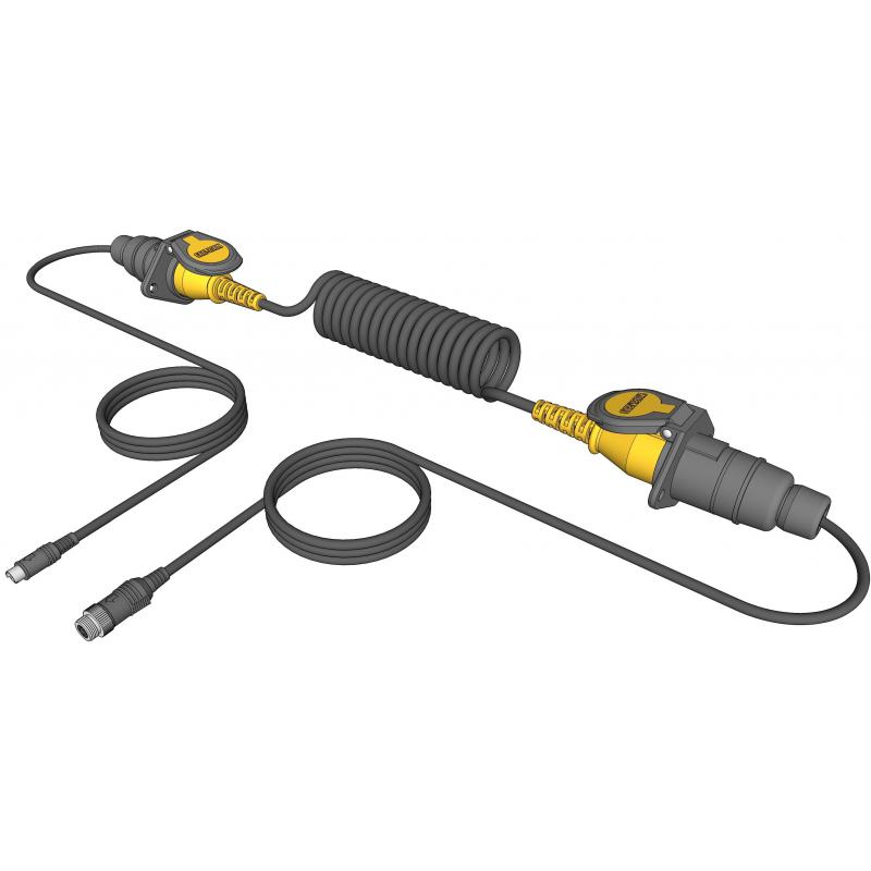 Carvision 7P Spiraal Set 4P Mini DIN Carvision 7P Spiraal Set 4P Mini DIN