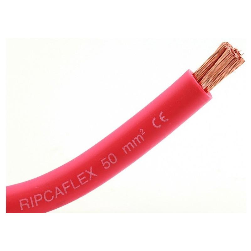 Ripca 50QMM Voedingskabel Rood (5 Meter)