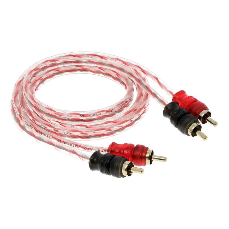 BSL RCA Kabel Rood/Wit MEDIUM (1 Meter)