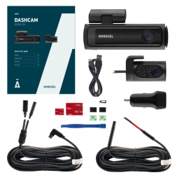 Nordval DC202-4K Dashcam 2CH + GPS + Wi-Fi (64 GB)