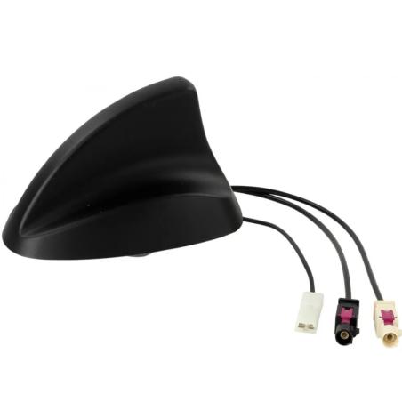 Calearo SHARK II 2 Radio Dachantenne AM/FM DAB DAB+ GNSS(GPS/GLONASS/Galileo/Nav
