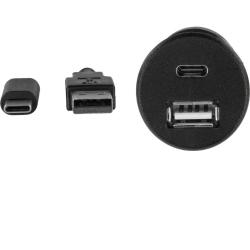 ACV USB-A / USB-C Opbouwsocket (45 MM)