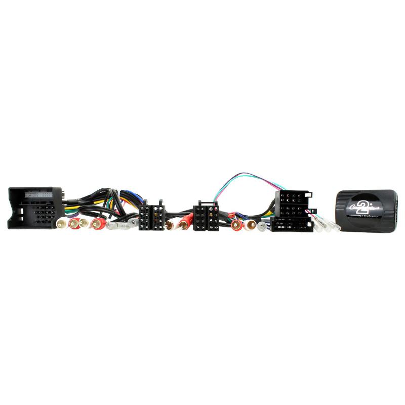 Connects2 Canbus / Stuurwielinterface Audi Quadlock + ISO (Vanaf 2003 - 2014)