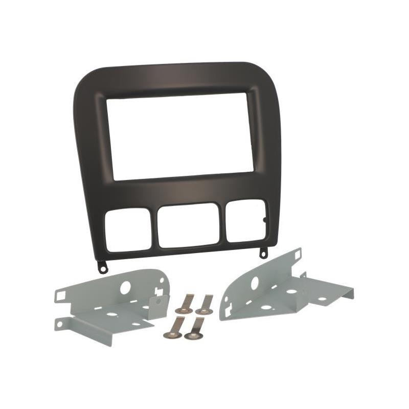 BSL 2DIN Inbouwframe ZWART Mercedes S-Klasse (Vanaf 1998 t/m 2005)