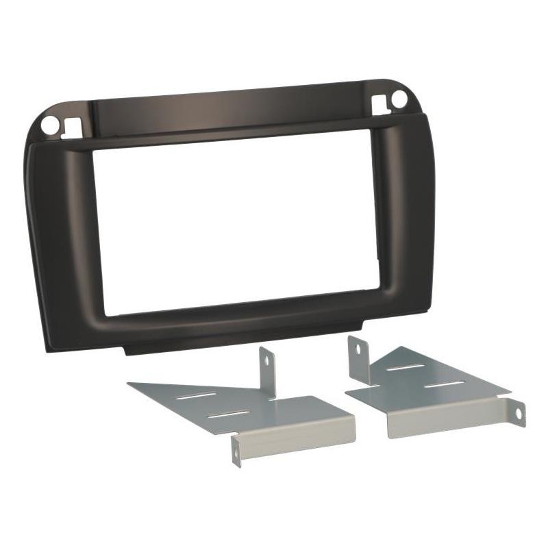 BSL 2DIN Inbouwframe Mercedes CL / S-Klasse ZWART (Vanaf 1999 t/m 2006)