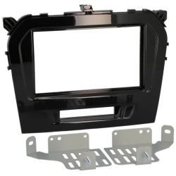 BSL 2DIN Inbouwframe HOOGLANS ZWART Suzuki Vitara (Vanaf 2015)