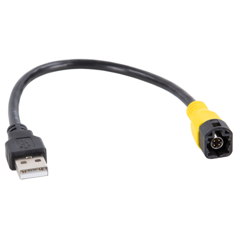 ACV USB Verloopadapter Volkswagen (LVDS Geel)