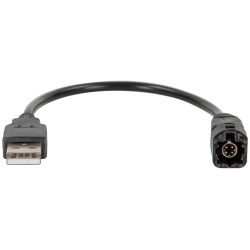 ACV USB Verloopadapter Volkswagen (LVDS Zwart)