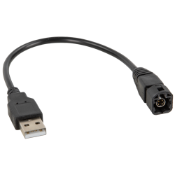 ACV USB Verloopadapter Volkswagen (LVDS Zwart)