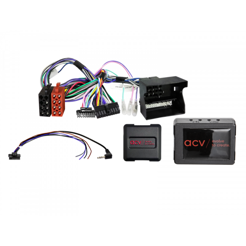 ACV Canbus / Stuurwielinterface / Actief Systeem Adapter Audi Quadlock (Vanaf 2003 t/m 2014) ACV Canbus / Stuurwielinterface / Actief Systeem Adapter Audi Quadlock (Vanaf 2003 t/m 2014)