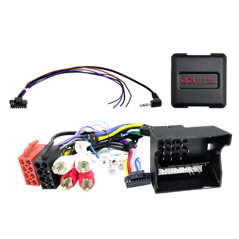 ACV Canbus / Stuurwielinterface Audi A1 / A3 / A4 / A6 / Q3 / R8 / TT (Vanaf 2000 - 2018)