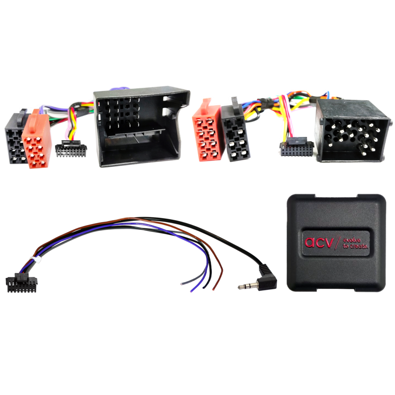 ACV Stuurwielinterface BMW / Mini 17 PINS + 40 Polig Quadlock (Vanaf 1994 - 2010) ACV Stuurwielinterface BMW / Mini 17 PINS + 40 Polig Quadlock (Vanaf 1994 - 2010)