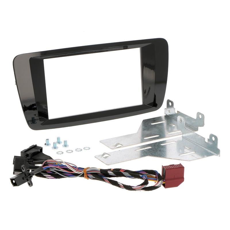 BSL 2DIN Inbouwframe Seat Ibiza (6P) Piano zwart (Vanaf 2015 t/m 2017) BSL 2DIN Inbouwframe Seat Ibiza (6P) Piano zwart (Vanaf 2015 t/m 2017)