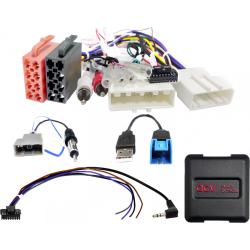 ACV Canbus / Stuurwielinterface + FM + USB Nissan Pulsar / Qashqai / X-Trail (Vanaf 2014 - 2018)