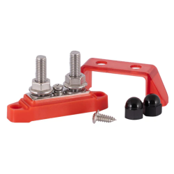 Auto-Connect BBP2 Verdeelblok Rood (2 x M8 + 1 x M4)