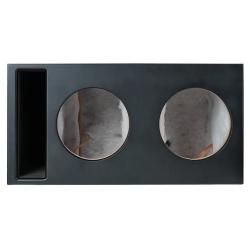 Auto-Connect VE212COMP Gepoorte competitive dubbele Behuizing 12" Inch