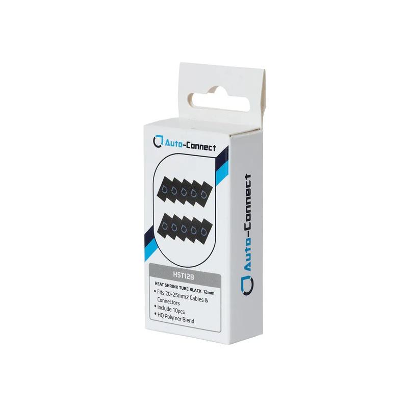 Auto-Connect HST12B Krimpkousset 12MM Zwart (10 stuks)