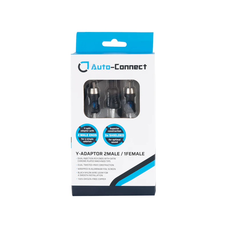 Auto-Connect RCAYL3M Y-Splitter RCA Kabel F1/M2 (Level 3)