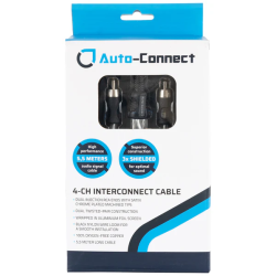 Auto-Connect RCAL3554 RCA Kabel 4 Kanaals 5,5 M (Level 3)