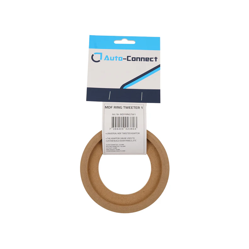 Auto-Connect MDFRINGTW1 Tweeter MDF Ring 72 MM Auto-Connect MDFRINGTW1 Tweeter MDF Ring 72 MM