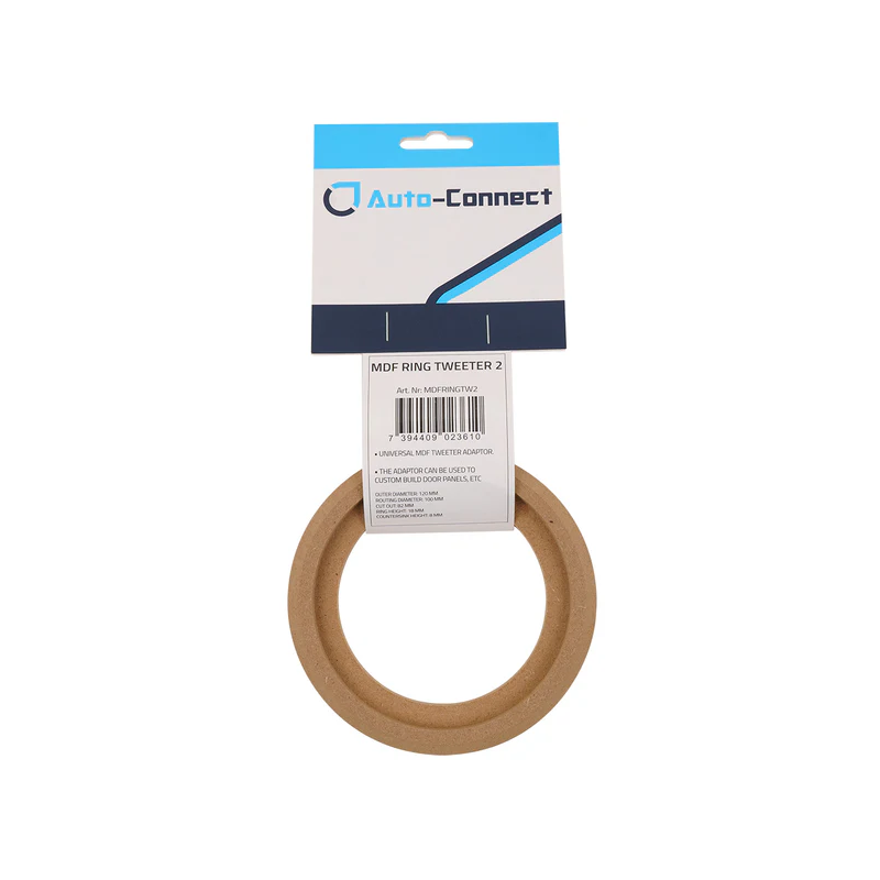 Auto-Connect MDFRINGTW2 Tweeter MDF Ring 82 MM Auto-Connect MDFRINGTW2 Tweeter MDF Ring 82 MM